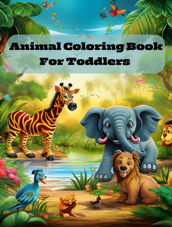 Animal Coloring Book For Toddlers