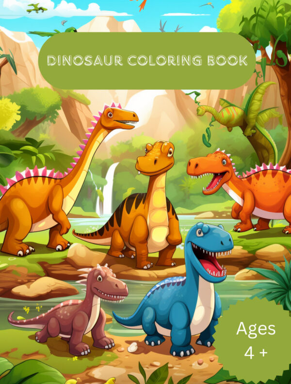 Dinosaur Coloring Book