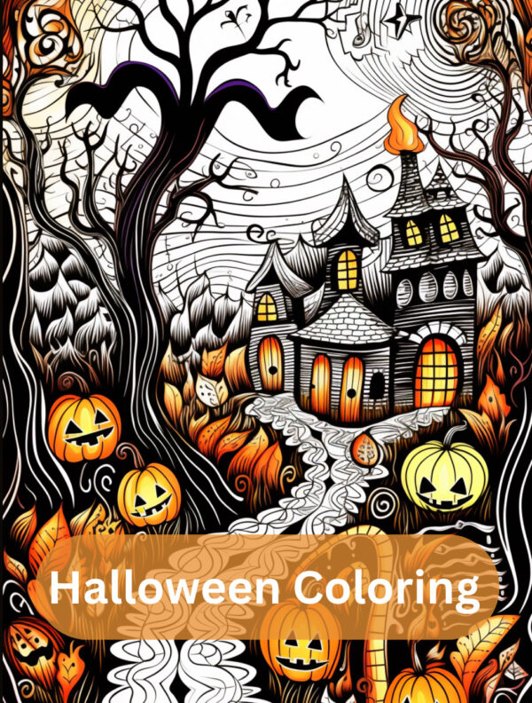 Halloween Coloring Book