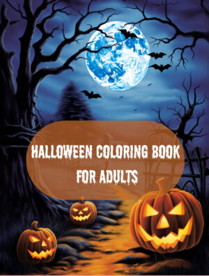 Halloween Coloring Book for Adults